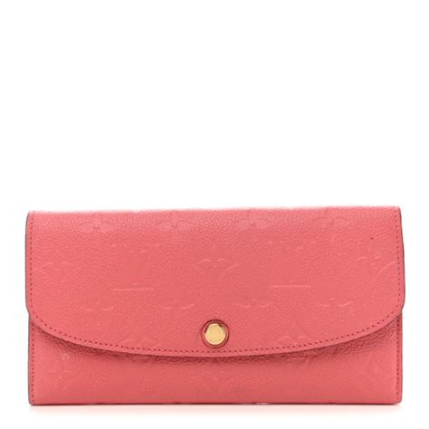 louis vuitton emilie wallet bloom|louis vuitton black empreinte wallet.